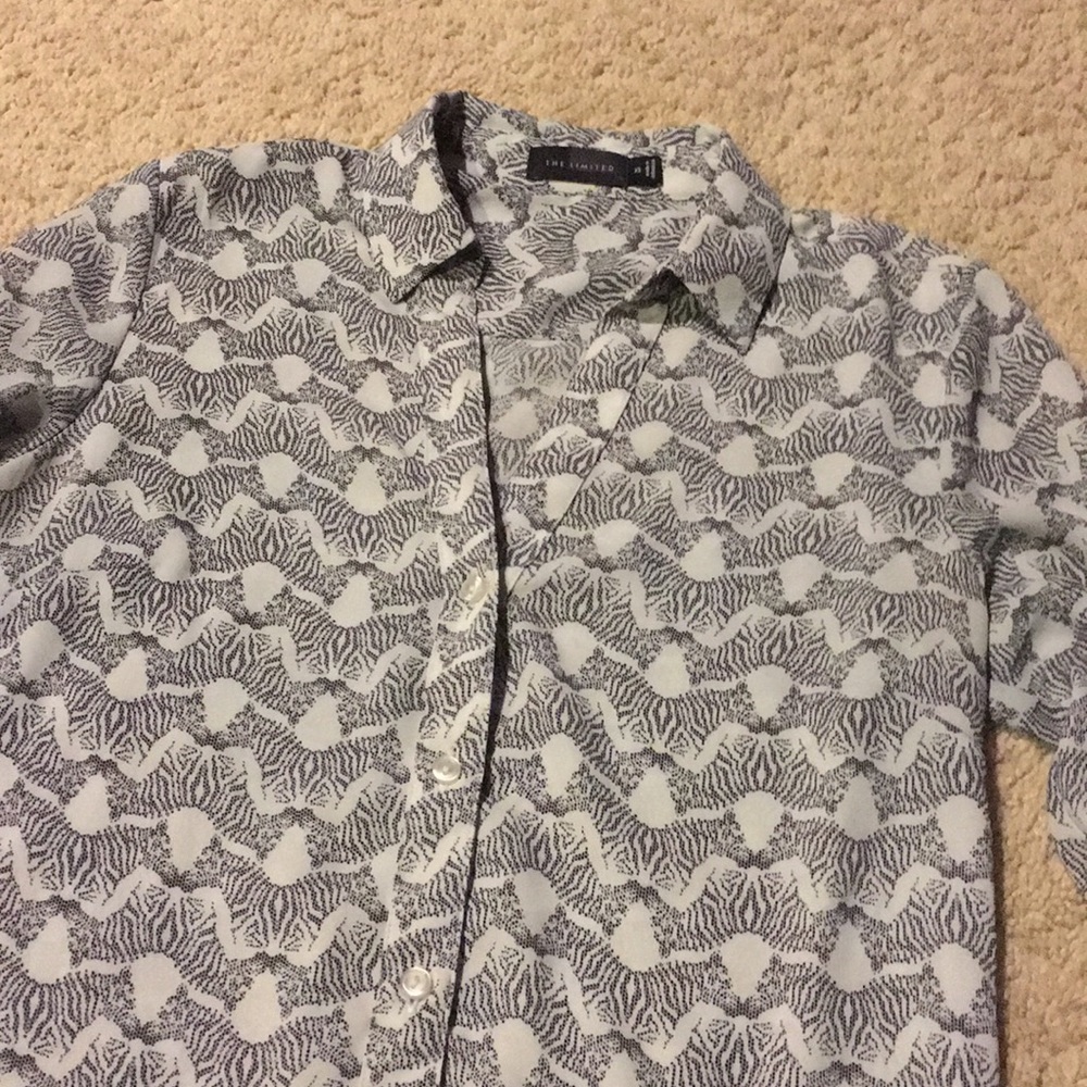 The Limited Zebra Patterned Ashton Shirt